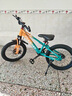 凤凰山地自行车男女变速山地车碟刹青少年儿童自行车学生单车 星际 橙蓝【单速+辐条轮】 18寸【适合120-155cm】 实拍图