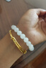 周六福黄金手镯女满天星生日礼物计价AA102805 约17.56g  实拍图