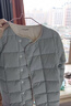 戴维贝拉（DAVE＆BELLA）童装女童羽绒内胆男童羽绒服儿童冬装90绒保暖衣服幼儿宝宝上衣 灰绿【DB15316】 90 cm（建议身高80-90cm） 实拍图