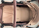 ANGI BABY婴儿推车可坐可躺婴儿车轻便折叠新生儿减震高景观双向儿童手推车 顶配香槟金【一键收车+PU橡胶轮] 实拍图