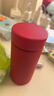 虎牌（TIGER）梦重力轻量便携不锈钢保温保冷水杯MMP-B30C-RP浆果红300ml 实拍图