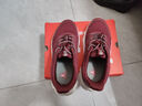 足力健老人鞋中老年轻便休闲散步鞋2431380J 女 酒红 38 实拍图