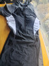 李宁（LI-NING）泳衣女连体平角游泳衣女士专业运动保守大码温泉泳装7491黑色L 实拍图