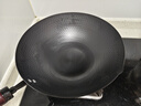 传世家徽（Muceski）炒锅铁锅无涂层炒菜锅精铁极铁平底不粘锅燃气电磁炉通用已开锅 30（无涂层极铁锅）+盖+铲 30cm 实拍图