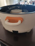 荣事达（Royalstar）电煮锅多功能蒸煮煎炒一体电热锅宿舍学生煮面锅家用电火锅一锅多用途电炒锅炒菜不粘锅插电小电锅 多功能电煮锅（单层）送8礼 特厚款26cm（适合3-4人） 实拍图