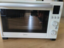 美的（Midea）35L家用多功能烘焙电烤箱 双层玻璃门/精准控温/热风烘烤/搪瓷内胆 PT3530W-D 实拍图