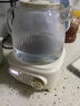 九阳（Joyoung）净萃全玻璃0胶水养生壶  办公室多功能煮茶器花茶壶 烧水壶恒温电热水壶 24h预约保温 1L WY107 实拍图