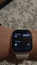 Apple/苹果 Watch S11 智能手表GPS款46毫米玫瑰金色铝金属表壳淡桃粉色运动型表带M/L MEVU4CH/B 实拍图