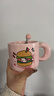 可爱fufu生日蛋糕马克杯带盖勺陶瓷杯送女生高颜值有意义生日礼物 汉堡生日蛋糕杯+勺1个350ml 实拍图