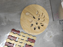 维简（Vilscijon）实木隔热垫餐桌防烫垫天然竹制碗垫耐高温盘子砂锅垫杯垫子/2片装 实拍图