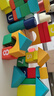 QZMEDU62粒大颗粒积木字母数字启蒙拼搭游戏儿童益智玩具男女孩生日礼物 实拍图