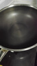 京东京造炒锅 316L不锈钢炒菜平底不粘煎锅电磁炉燃气灶【可立盖】30cm 实拍图