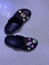 CROCS卡骆驰洞洞鞋贝雅男鞋女鞋轻便耐磨一脚蹬拖鞋休闲鞋|10126 黑色-001 43 (270mm) 实拍图