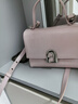 拉菲斯汀小号塌塌手提包包女士2025新款高级感单肩斜挎凯莉包 622010 芭蕾粉-小号 | 质感油蜡皮 实拍图