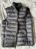 优衣库男装高级轻型羽绒背心/休闲羽绒马甲472294 09 黑色 S /165/84A 实拍图