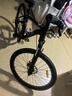 喜德盛（xds）山地自行车黑客350/旭日310 X6铝合金车架21速变速机械碟刹 黑客350黑银17寸（26款） 实拍图