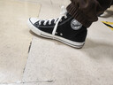 回力经典高帮帆布鞋百搭时尚男女鞋休闲鞋帆布鞋 WXY-473T 黑色 40  实拍图