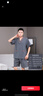 婵依悦沐2025年新款贡麻汗蒸服女情侣大码男款桑拿服足疗店洗浴按摩浴衣服 灰色男【纯棉贡麻】 2XL 实拍图