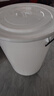 法欧诺牛筋大水桶塑料桶加厚大容量家用带盖圆桶储水桶酿酒发酵桶叉车桶 380L白色带盖 实拍图