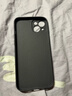 ALittleFlower【全网热销30W+不易发黄】适用苹果15plus手机壳iphone15plus保护套全包超薄磨砂防摔硅胶款午夜黑 实拍图