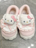 利达妮（TZLDN）HelloKitty凯蒂猫棉拖鞋女秋冬季包跟外穿2025新款保暖可爱棉鞋女 凯蒂猫【甜妹围裙款】 38-39 【适合37-38】 实拍图