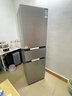 海尔（Haier）217L三门小冰箱黑金净化一级能效风冷无霜星辉银BCD-217WGHC3E9S9国家补贴 实拍图