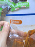 思乡山波浪豆筋麻辣片鞋底辣条解馋小吃豆皮办公室休闲零食香辣味540g 实拍图
