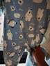 英氏（YEEHOO）连体衣夹棉哈衣爬服宝宝保暖棉服秋冬季和尚服 冬川夹棉襟哈 73cm 实拍图