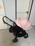 朗纳铂（land leopard）老虎Pro婴儿推车婴儿车轻便折叠双向超大轮避震儿童BB伞车 小猪粉【黑】 实拍图