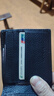 稻草人男士钱包短款商务头层牛皮横款两折票夹多卡位钱夹生日礼物 实拍图