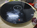 芝梵饭菜保温板加热菜板保温板暖菜板家用带电磁炉火锅暖菜板+火锅+自动旋转家庭旋转餐桌加热转盘 黑丨1米【电动+手动旋转】3000W电磁炉火锅 实拍图