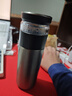 京东京造保温杯【茶水分离】男女大容量316L不锈钢泡茶水杯子金属灰500ml 实拍图