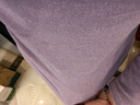 猫人新款10A级抗菌除螨含山羊绒蚕丝女士保暖内衣女丁香紫XL 实拍图