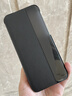 洽利 顶奢牛皮适用华为mate80pro手机壳mate80ProMax保护套真皮翻盖磁吸全包防摔视窗高端皮套商务男款 Mate80Pro/80通用【轻薄款】曜石黑 实拍图