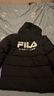 FILA 斐乐官方情侣羽绒服2025年冬时尚休闲连帽上衣男女同款保暖外套 实拍图
