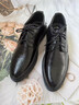 北欧图（BEIOUTU）皮鞋男士正装鞋2025秋冬新款商务休闲舒适职场皮鞋 1781 黑色 42 实拍图