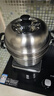九阳（Joyoung）蒸锅不锈钢蒸锅家用炖汤蒸馒头包子鱼三层大容量汤锅28cm 实拍图