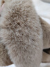 笙格儿帽子围巾一体秋冬季保暖毛绒帽加厚仿兔毛可爱学生护耳帽子冬天女 卡其色 均码 实拍图