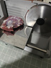 皓彩（haoluck）家用切肉片机切肉机羊肉卷切片机小型商用冻肉肥牛涮火锅刨肉机神器电动切片机 半自动手推升级款【250W功率】【含双刀片】 实拍图