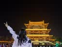 西域骆驼（VANCAMEL）夹克男休闲运动户外冲锋衣美式街头男女款上衣外套 嫩粉 M 实拍图