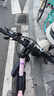 凤凰（Phoenix） 上海凤凰山地自行车成人男士女式学生变速宽胎越野赛车公路单车 钢架辐条轮粉【95%免安装】 26寸24速【全轴承+礼包】 实拍图