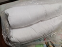 富安娜 舒暖七孔抗菌纤维被 四季被春秋被 双人加大被芯5斤230*229cm 白 实拍图