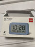 得力（deli）儿童节礼物多功能电子闹钟学生儿童专用起床神器电子时钟温湿度计 白色开学必备礼物开学季 实拍图