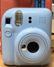 INSTAX富士instax立拍立得 一次成像相机 mini12（mini11升级款）绣球蓝 实拍图