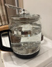 美的（Midea） 养生壶1.5L 高硼硅玻璃煮茶壶 智能预约保温电热水壶 大口径烧水壶电水壶 附带滤网 【316L材质】GE1703Pro 1.5L 实拍图