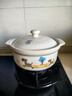 泥火匠陶瓷小斑马如意汤锅2700ml釉中彩宽口浅砂锅明火炖汤菜煲莲姐同款 实拍图