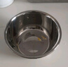 美厨（maxcook）304不锈钢盆调料盆 加大加厚味斗28CM 洗菜盆沙拉盆和面盆MCWA666 实拍图