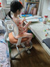 奇妙屋补贴学习椅儿童专用写字椅家用中小学生小椅子可升降调节座椅 M2可可棕【扶手款】 实拍图