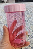 特百惠（Tupperware）雅致2件套300ML塑料杯男女士学生儿童夏季水杯子户外便携 随机色 实拍图