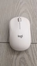 罗技（Logitech）M221 轻音鼠标 无线鼠标 办公鼠标 对称鼠标 带无线微型接收器 米白色 实拍图